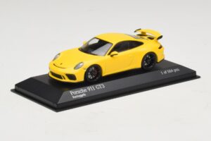 Porsche 911 991.1 GT3 Giallo Minichamps 1:43 410066020 Pressofusione — immagine 2 di 5
