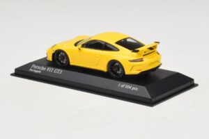 Porsche 911 991.1 GT3 Giallo Minichamps 1:43 410066020 Pressofusione — immagine 3 di 5