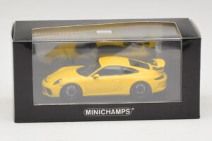 Porsche 911 991.1 GT3 Giallo Minichamps 1:43 410066020 Pressofusione — immagine 5 di 5