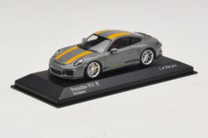 Porsche 911 991.1 R Grigio Minichamps 1:43 410066232 Pressofusione — immagine 2 di 5
