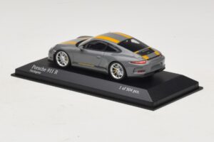 Porsche 911 991.1 R Grigio Minichamps 1:43 410066232 Pressofusione — immagine 3 di 5