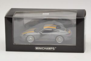 Porsche 911 991.1 R Grigio Minichamps 1:43 410066232 Pressofusione — immagine 5 di 5