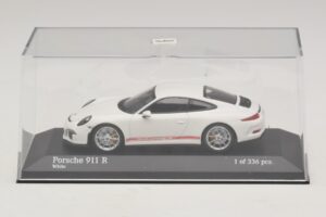 Porsche 911 991.1 R Bianco Minichamps 1:43 410066221 Pressofusione — immagine 4 di 5