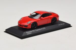 Porsche 911 991.2 Carrera 4 GTS Rosso Minichamps 1:43 410067320 Pressofusione — immagine 2 di 5