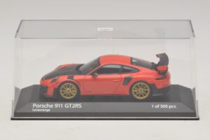 Porsche 911 991.2 GT2 RS Arancione Minichamps 1:43 410067229 Pressofusione — immagine 4 di 5