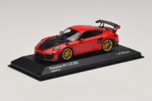 Porsche 911 991.2 GT2 RS Rosso Minichamps 1:43 410067227 Pressofusione — immagine 2 di 5