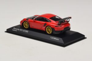 Porsche 911 991.2 GT2 RS Rosso Minichamps 1:43 410067227 Pressofusione — immagine 3 di 5