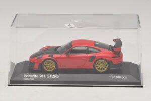Porsche 911 991.2 GT2 RS Rosso Minichamps 1:43 410067227 Pressofusione — immagine 4 di 5