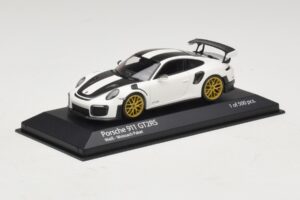 Porsche 911 991.2 GT2 RS Weissach Package Bianco Minichamps 1:43 410067222 Pressofusione — immagine 2 di 5