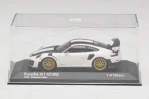 Porsche 911 991.2 GT2 RS Weissach Package Bianco Minichamps 1:43 410067222 Pressofusione — immagine 4 di 5