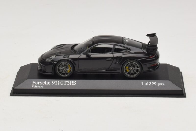 Porsche 911 991.2 GT3 RS Nero Minichamps 1:43 410067021 Pressofusione