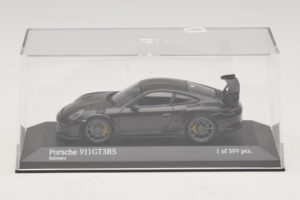 Porsche 911 991.2 GT3 RS Nero Minichamps 1:43 410067021 Pressofusione — immagine 4 di 5