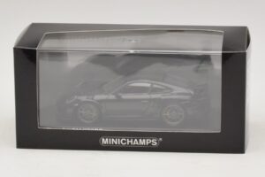 Porsche 911 991.2 GT3 RS Nero Minichamps 1:43 410067021 Pressofusione — immagine 5 di 5