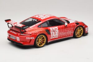 Porsche 911 991.2 GT3 RS GerSpeed Race Taxi Minichamps 1:18 155068227 Pressofusione — immagine 2 di 6