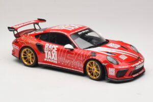 Porsche 911 991.2 GT3 RS GerSpeed Race Taxi Minichamps 1:18 155068227 Pressofusione — immagine 4 di 6