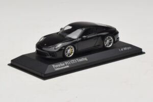 Porsche 911 991.2 GT3 Touring Nero Metallizzato Minichamps 1:43 410067424 Pressofusione — immagine 2 di 5