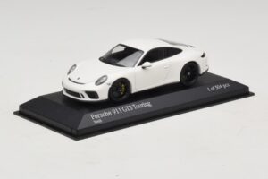 Porsche 911 991.2 GT3 Touring Bianco Minichamps 1:43 410067420 Pressofusione — immagine 2 di 5