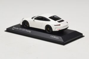 Porsche 911 991.2 GT3 Touring Bianco Minichamps 1:43 410067420 Pressofusione — immagine 3 di 5