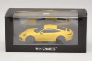 Porsche 911 991.2 GT3 Touring Giallo Minichamps 1:43 410067421 Pressofusione — immagine 5 di 5