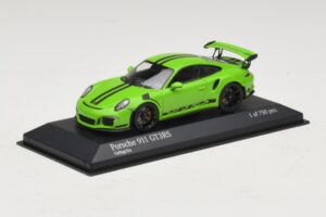 Porsche 911 991 GT3 RS Verde Minichamps 1:43 410063224 Pressofusione — immagine 2 di 5