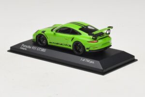 Porsche 911 991 GT3 RS Verde Minichamps 1:43 410063224 Pressofusione — immagine 3 di 5