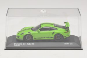 Porsche 911 991 GT3 RS Verde Minichamps 1:43 410063224 Pressofusione — immagine 4 di 5