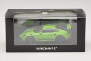 Porsche 911 991 GT3 RS Verde Minichamps 1:43 410063224 Pressofusione — immagine 5 di 5