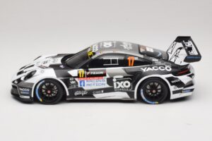 Porsche 911 992 Rally GT #17 C. De Cecco / J. Humblet Rallye de Wallonie 2025 IXO 1:18 18RMC255 Pressofusione — immagine 3 di 6