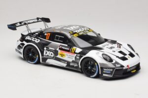 Porsche 911 992 Rally GT #17 C. De Cecco / J. Humblet Rallye de Wallonie 2025 IXO 1:18 18RMC255 Pressofusione — immagine 4 di 6