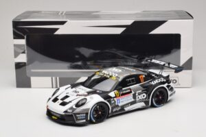 Porsche 911 992 Rally GT #17 C. De Cecco / J. Humblet Rallye de Wallonie 2025 IXO 1:18 18RMC255 Pressofusione — immagine 6 di 6
