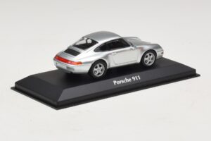 Porsche 911 993 Argento Maxichamps 1:43 940063001 Pressofusione — immagine 2 di 5