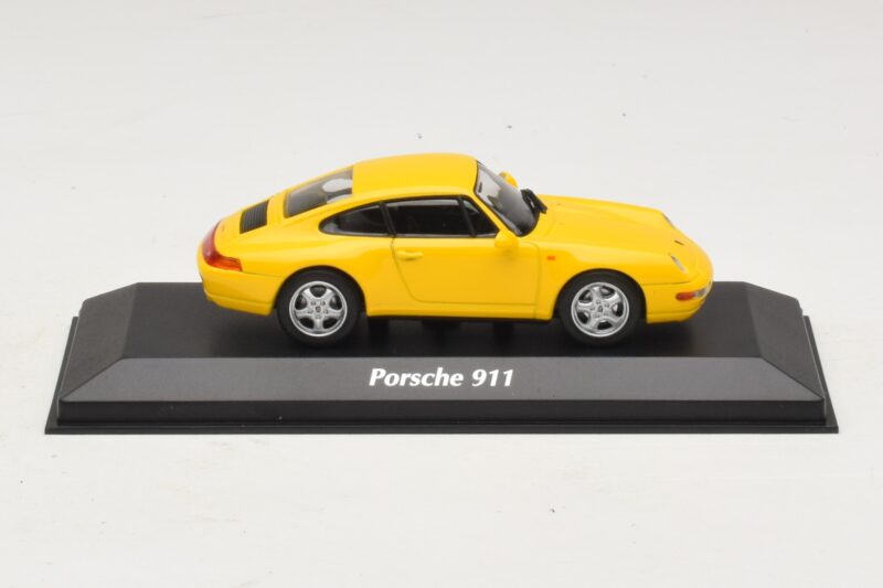 Porsche 911 993 Giallo Maxichamps 1:43 940063000 Pressofusione