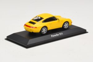 Porsche 911 993 Giallo Maxichamps 1:43 940063000 Pressofusione — immagine 2 di 5