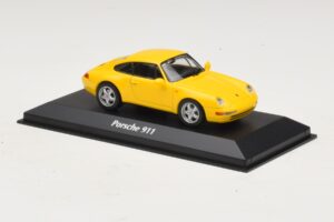 Porsche 911 993 Giallo Maxichamps 1:43 940063000 Pressofusione — immagine 3 di 5