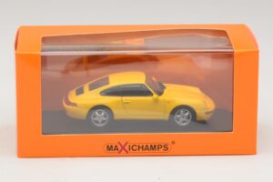 Porsche 911 993 Giallo Maxichamps 1:43 940063000 Pressofusione — immagine 5 di 5