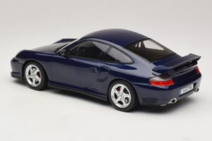 Porsche 911 996 GT2 Blu Scuro Metallizzato KK-Scale 1:18 KKDC181452 Pressofusione — immagine 5 di 6