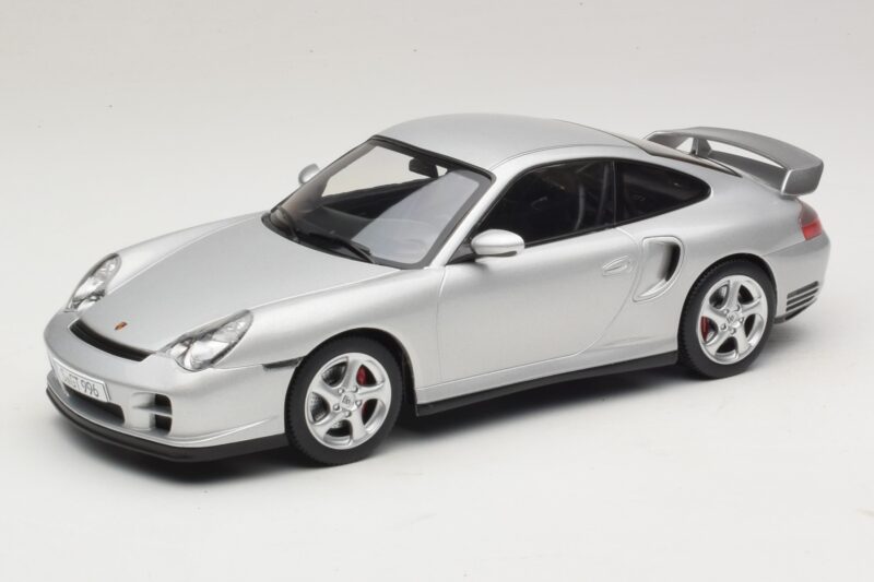 Porsche 911 996 GT2 Argento KK-Scale 1:18 KKDC181451 Pressofusione
