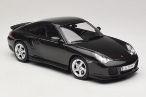 Porsche 911 996 Turbo Nero Metallizzato KK-Scale 1:18 KKDC181472 Pressofusione — immagine 4 di 6