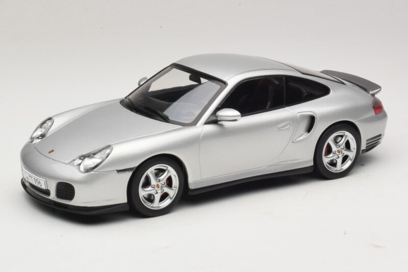 Porsche 911 996 Turbo Argento KK-Scale 1:18 KKDC181471 Pressofusione