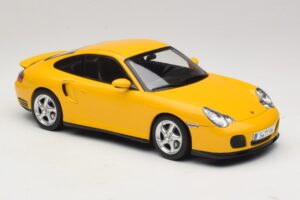 Porsche 911 996 Turbo Giallo KK-Scale 1:18 KKDC181473 Pressofusione — immagine 4 di 6