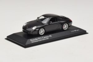 Porsche 911 997 Carrera 4S Grigio Metallizzato Minichamps 1:43 403066430 Pressofusione — immagine 2 di 5
