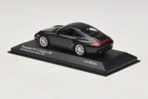 Porsche 911 997 Carrera 4S Grigio Metallizzato Minichamps 1:43 403066430 Pressofusione — immagine 3 di 5