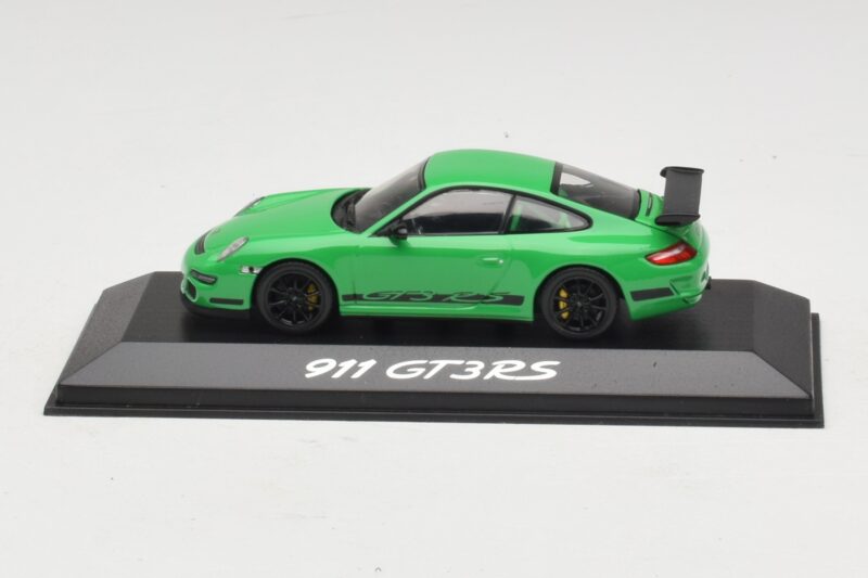 Porsche 911 997 GT3 RS Verde Minichamps 1:43 403066011 Pressofusione