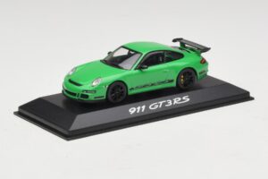 Porsche 911 997 GT3 RS Verde Minichamps 1:43 403066011 Pressofusione — immagine 2 di 5