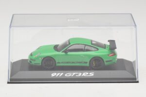 Porsche 911 997 GT3 RS Verde Minichamps 1:43 403066011 Pressofusione — immagine 4 di 5