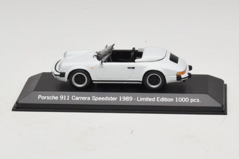Porsche 911 G-Series Carrera Speedster Bianco Edizione Limitata Minichamps 1:43 MAP02002608 Pressofusione