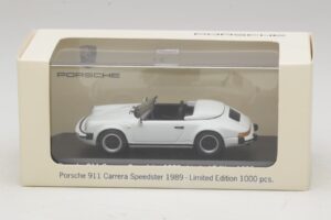Porsche 911 G-Series Carrera Speedster Bianco Edizione Limitata Minichamps 1:43 MAP02002608 Pressofusione — immagine 5 di 5