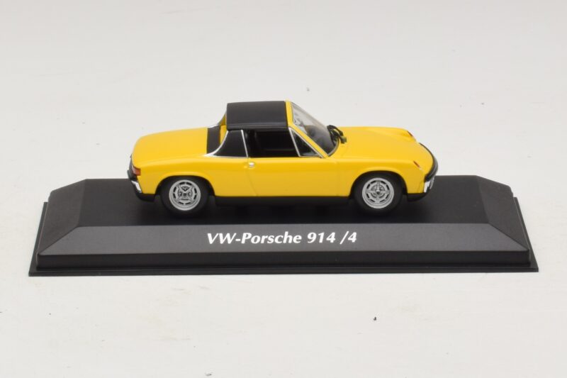 Porsche 914/4 Giallo Maxichamps 1:43 940065661 Pressofusione