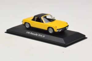 Porsche 914/4 Giallo Maxichamps 1:43 940065661 Pressofusione — immagine 3 di 5