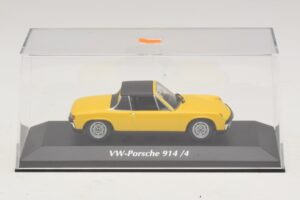 Porsche 914/4 Giallo Maxichamps 1:43 940065661 Pressofusione — immagine 4 di 5